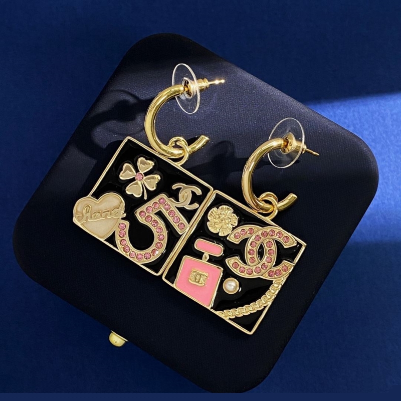 Ch*el earrings